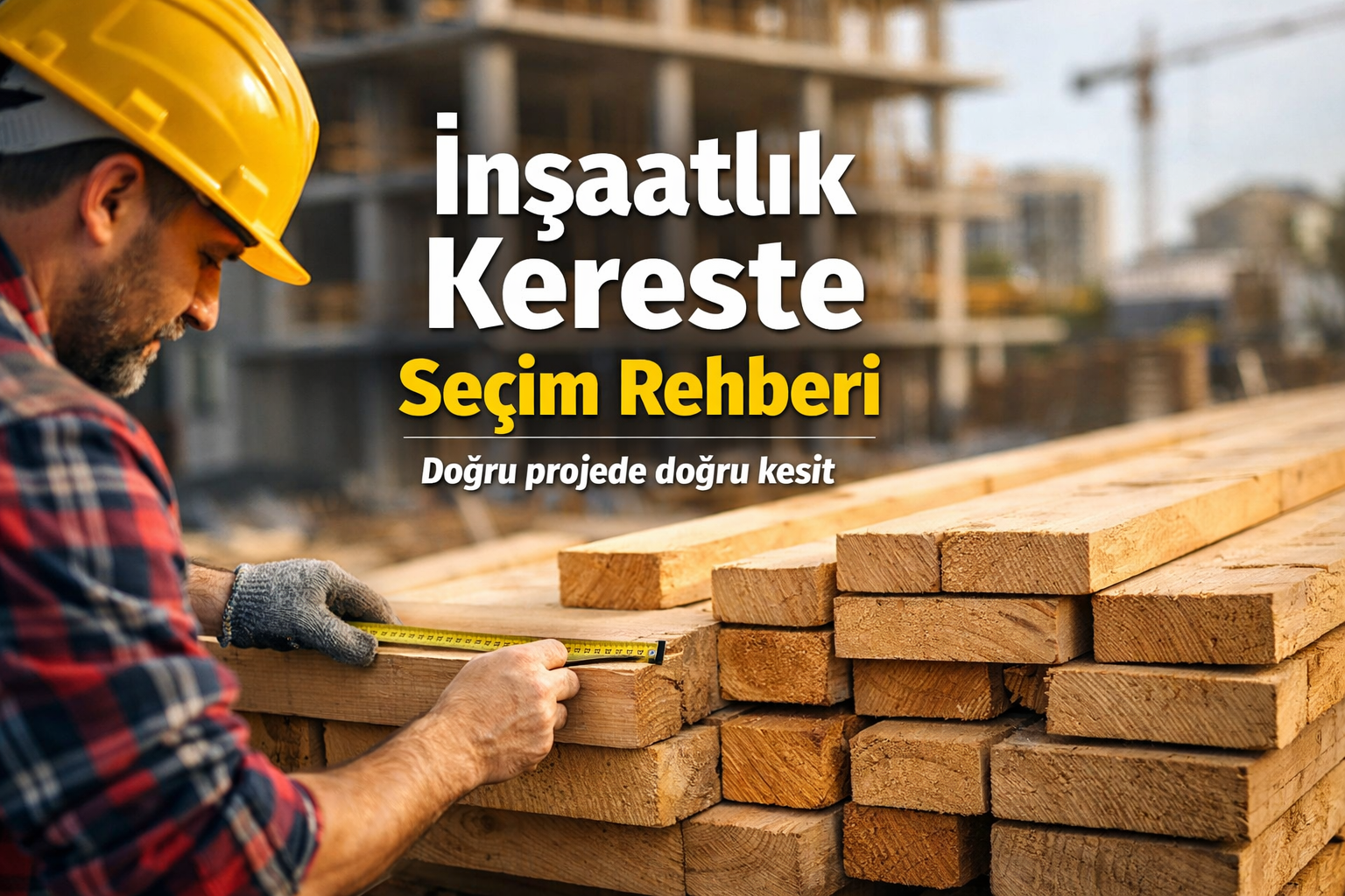 İnşaatlık Kereste Nedir? Hangi Projede Hangisi Kullanılır?